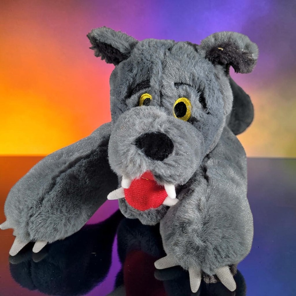 Bezier Games Lyin Werewolf Plush 17in Gray Grey Floppy Stuffed Animal Board Game